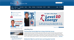 Desktop Screenshot of eplerhealth.com